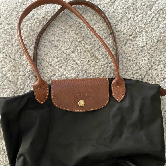 Authentic LONGCHAMP Le Pliage Small Black Tote - Picture 7 of 8